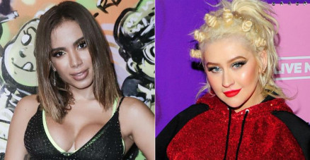 Anitta e Christina Aguilera 