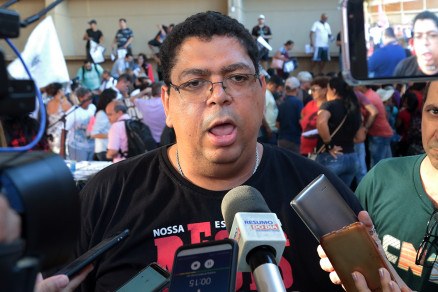 O presidente do Sintep, Valdeir Pereira: movimento deve respeitar cidados
