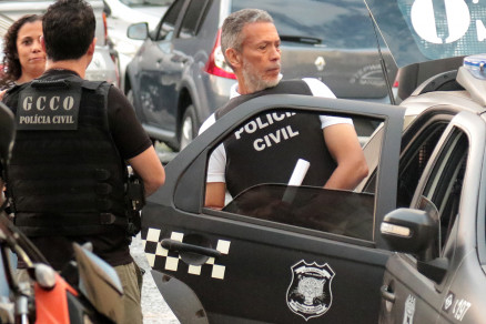 O bicheiro Joo Arcanjo Ribeiro, que foi preso pela Polcia Civil em maio
