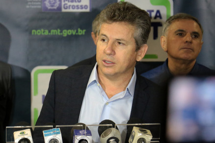 O governador Mauro Mendes, que defende incluso de estados e municpios no texto da reforma 