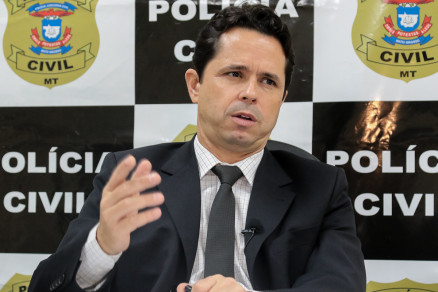 O diretor-geral da Polcia Civil, Mario Dermeval