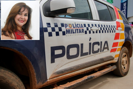 Sandra Regina de Siqueira Travaina (detalhe) foi morta durante assalto