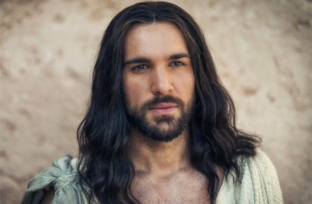 Juan Pablo Di Pace como Jesus Cristo na srie A Bblia Continua (2015) 