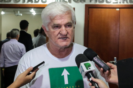 O produtor rural Antnio Galvan (PTB), candidato ao Senado