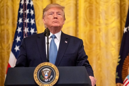 0O presidente dos Estados Unidos, Donald Trump; que reestruturou capitalismo no Pas 