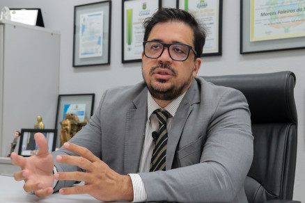 O juiz Marcos Faleiros da Silva, da 7 Vara Criminal de Cuiab 