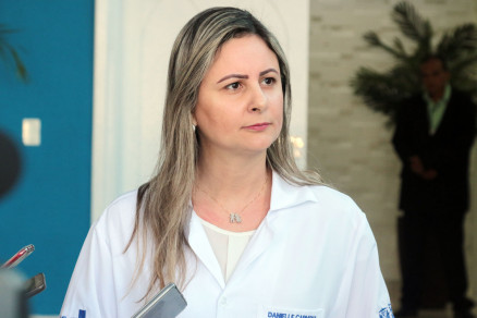 A interventora do Estado na Sade de Cuiab, Danielle Carmona
