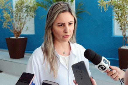 A interventora da Secretaria Municipal de Sade, Danielle Carmona