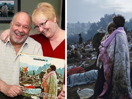 Foto de casal em Woodstock entrou para a histria da cultura pop