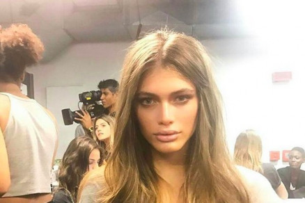 A modelo brasileira Valentina Sampaio 