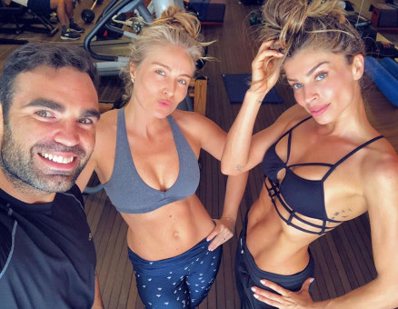 Chico Salgado, Anglica e Grazi Massafera 