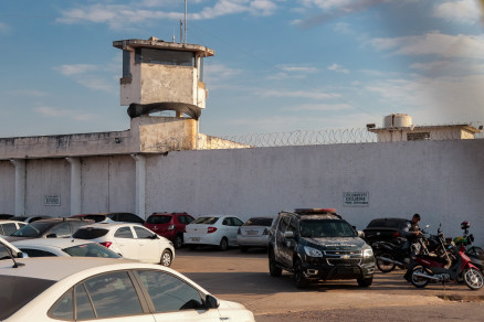 Penitenciria Central do Estado onde esto alvos da Operao 