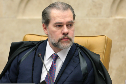 O ministro Dias Toffoli, do Supremo Tribunal Federal
