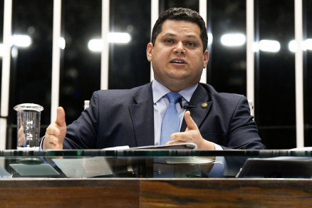 O senador Davi Alcolumbre (Unio Brasil-AP) venceu eleio para a presidncia do Senado 