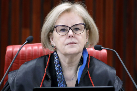 A ministra Rosa Weber, presidente do Supremo Tribunal Federal