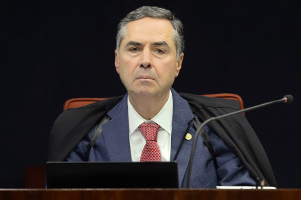 O presidente do Supremo Tribunal Federal, ministro Lus Roberto Barroso