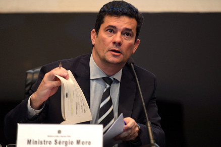 O senador Srgio Moro