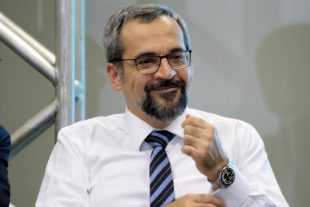 O ministro da Educao Abraham Weintraub