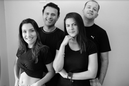 Elenco: Airton Lacerda, Lhuana Fernandes, Natlia Lins e Thiago Almeida