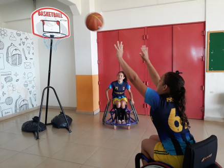 Estudantes vivenciam esportes adaptados durante os Jogos Escolares