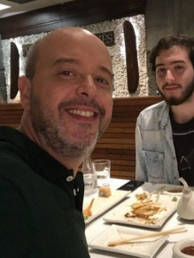 Alex Escobar e o filho, Pedro Escobar