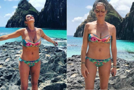 Cidad quando morava no Brasil, Luana Piovani diz que no conseguia 'postar fotos bonitas de biquni' 