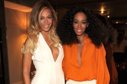Beyonc, 38, e sua irm, Solange Knowles, 33