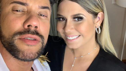 Marlia Mendona e seu maquiador Eduardo Guimares sofreram ofensas de fs da cantora em Gois