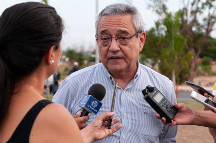 O secretrio de Infraestrutura, Marcelo de Oliveira