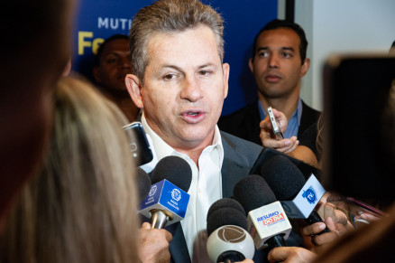 O governador Mauro Mendes: vetos na LDO