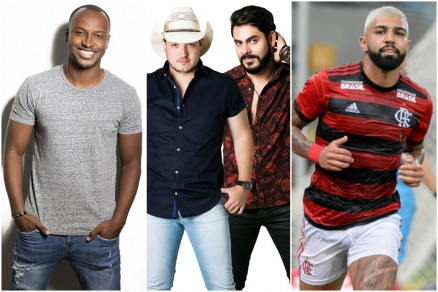 Fim de semana tem Thiaguinho, Israel e Rodolffo e Flamengo na Libertadores