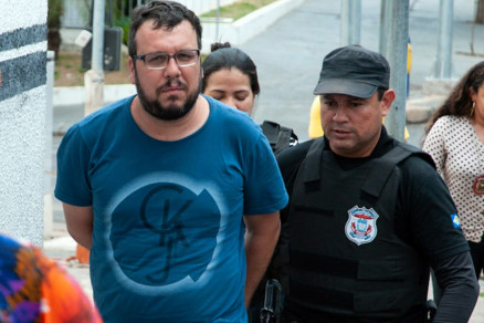 O jornalista Leitor Heitor Miranda, que se tornou ru em ao por molestar colega