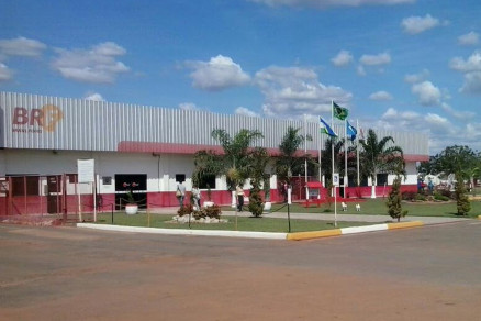 A sede da BRF de Nova Mutum, onde aconteceu o acidente
