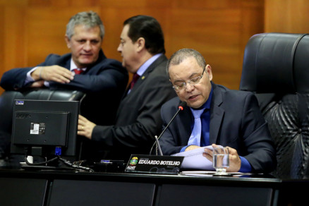 O presidente do legislativo, Eduardo Botelho