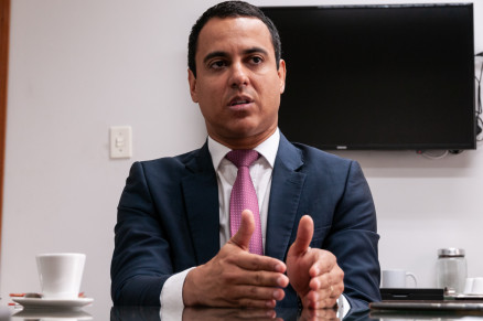 O presidente da Ager, Fbio Calmon