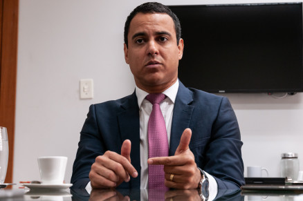 O presidente da Ager Fabio Calmon: 