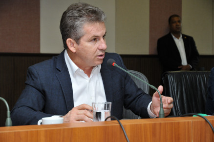 O governador Mauro Mendes: sem troca de secretariado