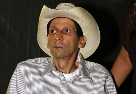 O locutor de rodeios Asa Branca