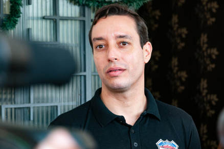 O delegado  Vitor Hugo Bruzulato, da Gerncia de Combate ao Crime Organizado (GCCO)