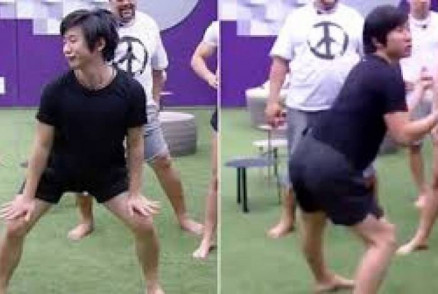 Pyong Lee danando funk no BBB