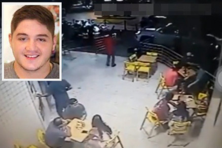 Maruan Fernandes Haidar Ahmed (detalhe) cometeu o crime em dezembro de 2018