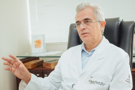 O atual presidente da Unimed Cuiab, Carlos Bouret