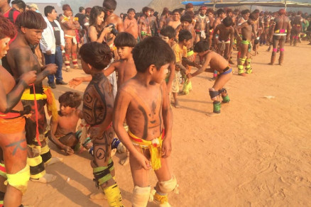 Atividades no Parque do Xingu