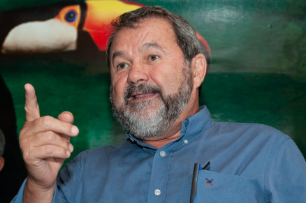 O prefeito de Cceres, Francis Maris Cruz