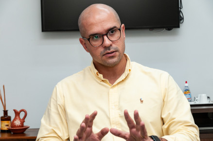 O leiloeiro SIlvio Moura Leite: 