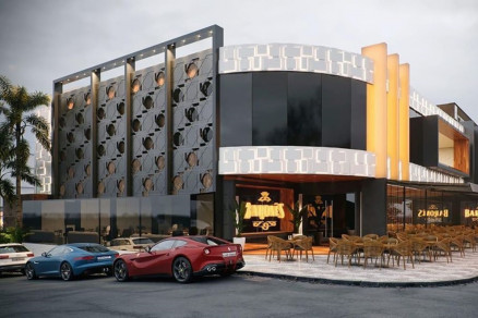 O restaurante Baron�s, na Avenida Get�lio Vargas, em Cuiab�