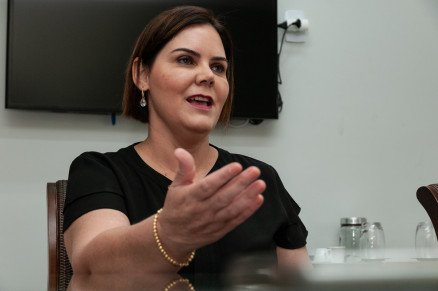 A deputada federal Coronel Rubia Fernanda, que apresentou projeto contra comunismo