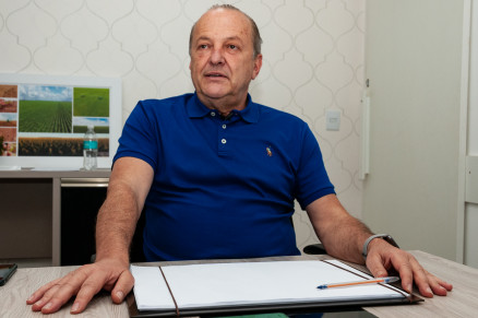 O vice-governador Otaviano Pivetta, que  pr-candidato ao Senado