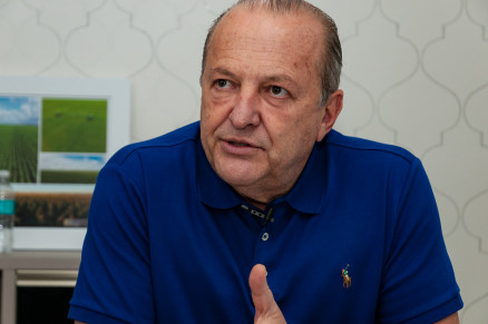 O vice-governador Otaviano Pivetta: defesa de ferrovias