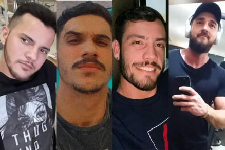 As quatro vtimas da chacina de Lucas do Rio Verde